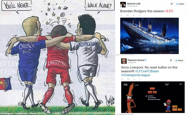 Liverpool di-`Bully` di Internet setelah Tersingkir dari Liga Champions